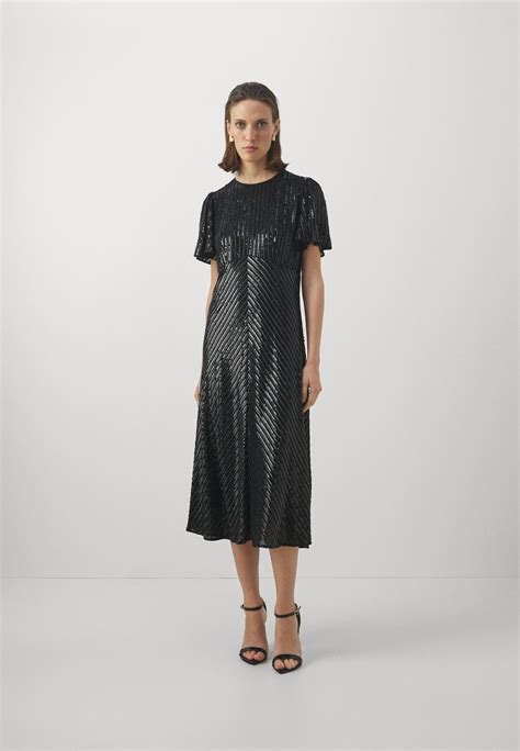 michael kors sequined dress|michael kors black pleated dress.